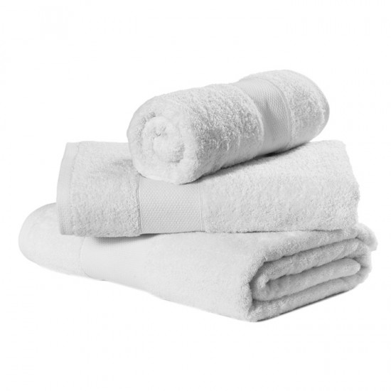Stack of white towels